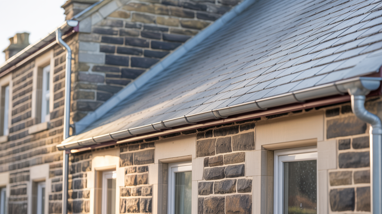 Traditional stone cottage in West Yorkshire with slate roof